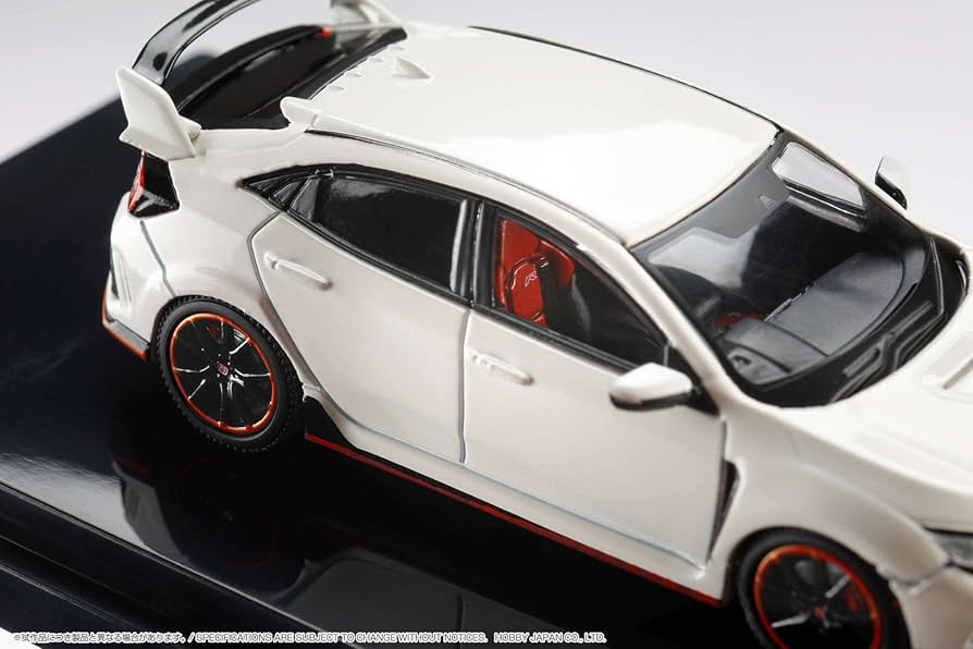ホビージャパン 1/43 ホンダシビックtypeＲ(ホワイト) Amazon | ホビージャパン HJD43 1/43 ホンダ シビック TYPE R